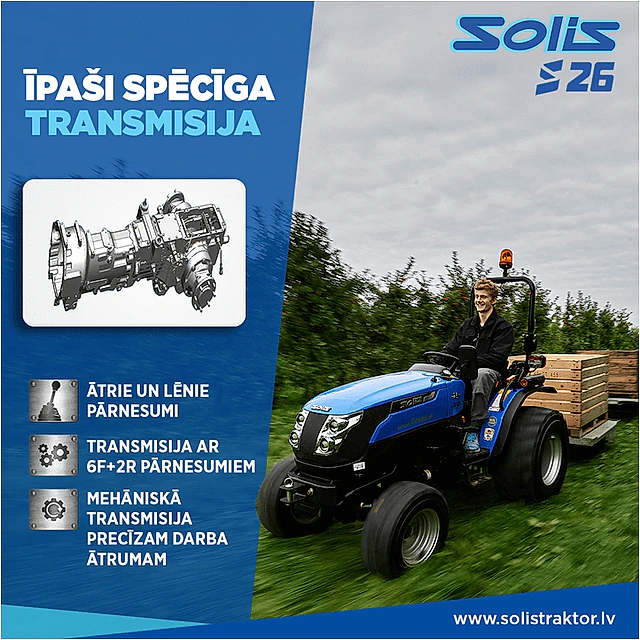 Traktors solis 26