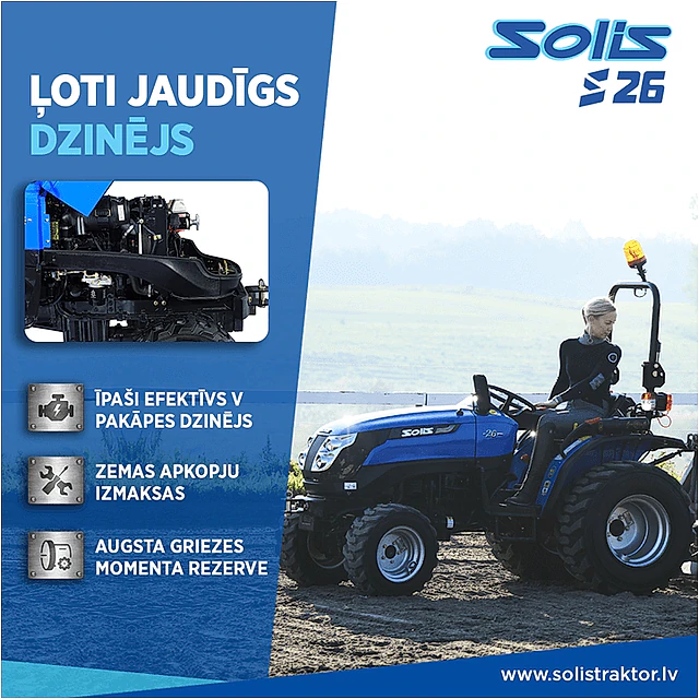 Traktors solis 26